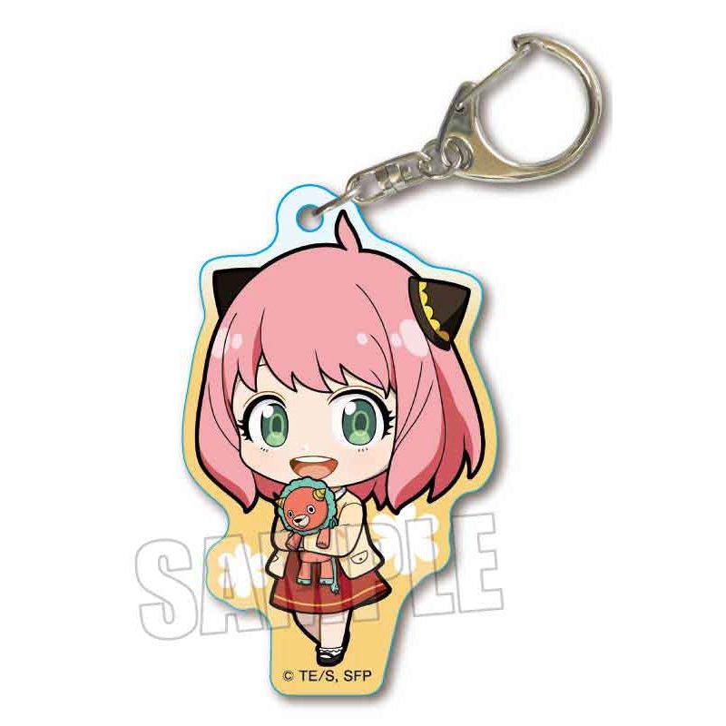 SPY x FAMILY Bell House TEKUTOKO Acrylic Key Chain Anya Forger (Casual Outfit)