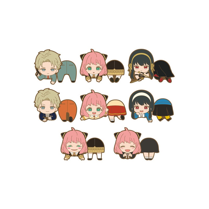 SPY x FAMILY Ensky Nokkari Rubber Clip(1 Random)