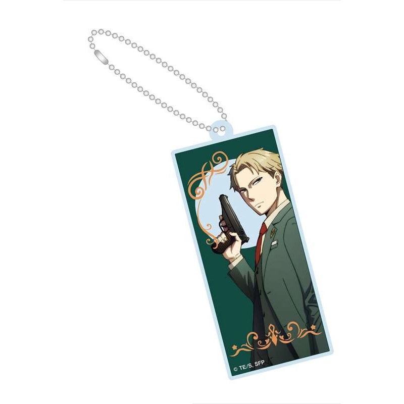 SPY x FAMILY Shouwa Note Kirakira Acrylic Key Chain 01 Loid Forger