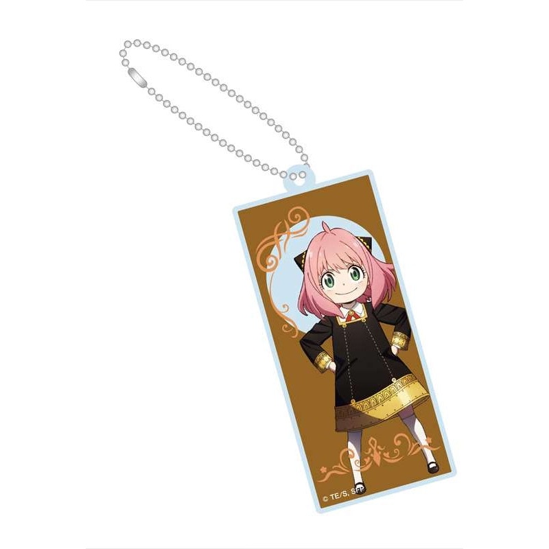 SPY x FAMILY Shouwa Note Kirakira Acrylic Key Chain 02 Anya Forger