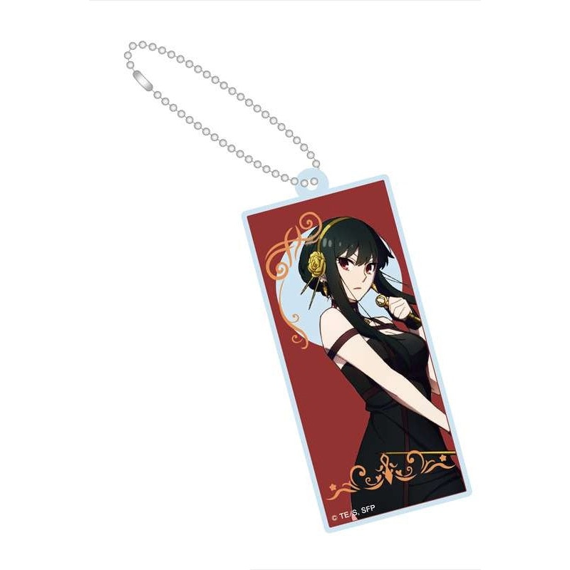SPY x FAMILY Shouwa Note Kirakira Acrylic Key Chain 03 Yor Forger