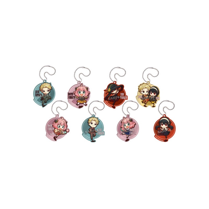 SPY x FAMILY Takaratomy Arts Pyon Colle Acrylic Key Chain (1 Random)