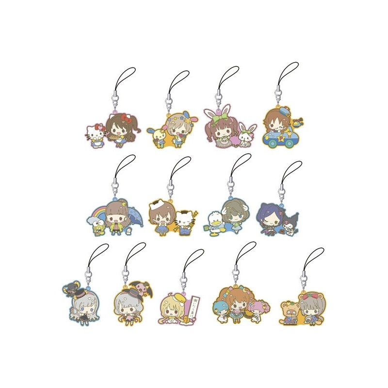 The Idolmaster Cinderella Girls Movic Rubber Strap Collection Sanrio Characters A(1 Random)