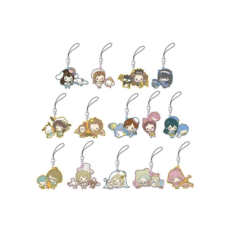 The Idolmaster Cinderella Girls Movic Rubber Strap Collection Sanrio Characters B(1 Random)