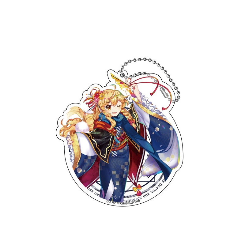 Touhou Lost Word Y Line Big Acrylic Key Chain Kirisame Marisa Magician of a Lot of Money