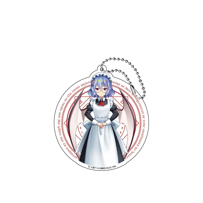 Touhou Lost Word Y Line Big Acrylic Key Chain Remilia Scarlet I am the Lord and the Lord is the Maid
