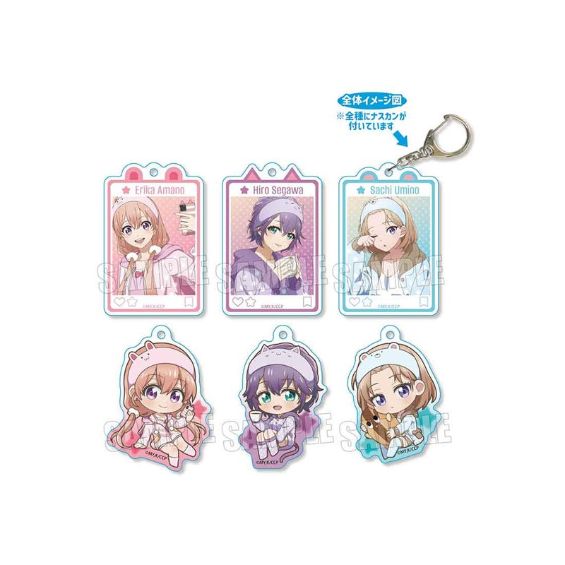 A Couple of Cuckoos Bell House Trading Acrylic Key Chain Kigurumi Pajamas Ver.(1 Random)