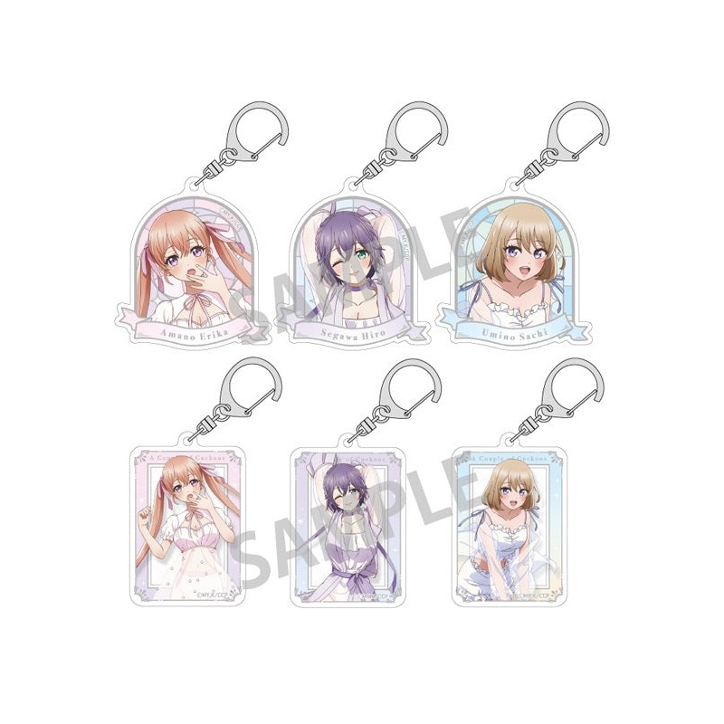 A Couple of Cuckoos KAMIO JAPAN Trading Acrylic Key Chain(1 Random)