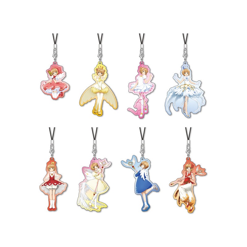 Cardcaptor Sakura Hikidashi Anime 25th Anniversary Metal Charm Strap(1 Random)