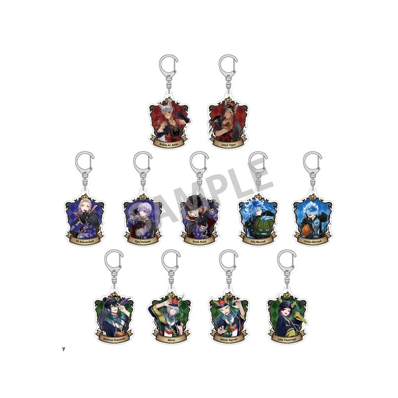 Disney Twisted Wonderland KAMIO JAPAN Scary Dress Ver. Trading Acrylic Key Chain Vol.2(1 Random)