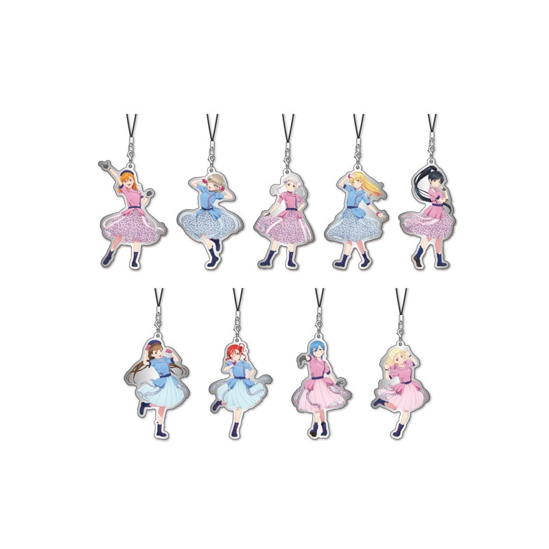 Love Live! Superstar!! XEBEC Metal Charm Strap Vol.5(1 Random)