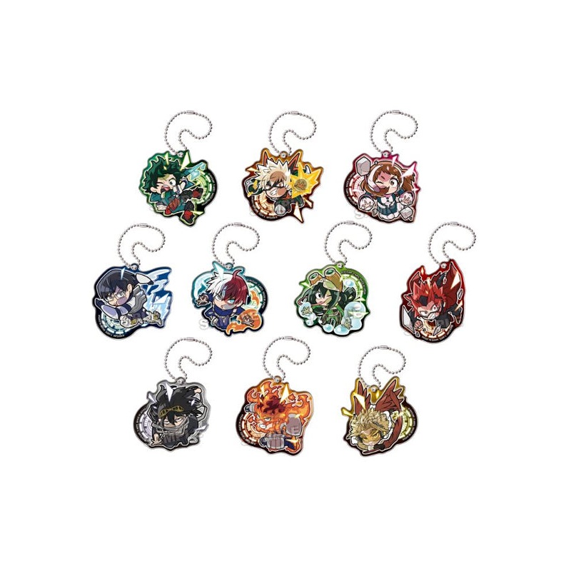 My Hero Academia Takaratomy Arts Pita! Defome First Strike Acrylic Key Chain(1 Random)