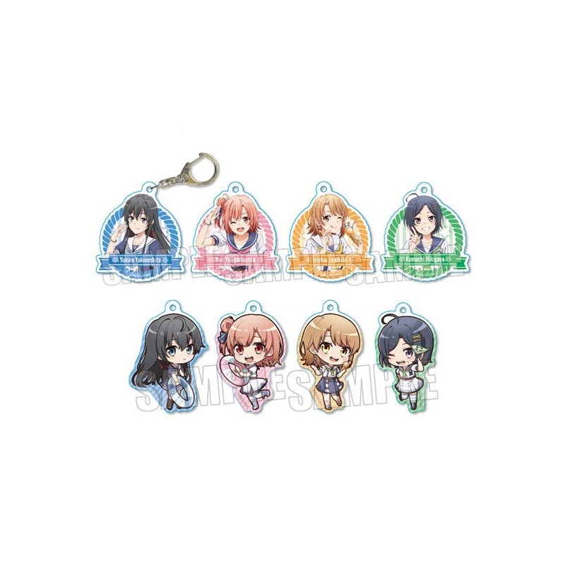 My Teen Romantic Comedy Snafu Climax Bell House Trading Acrylic Key Chain Marine Sailor Ver.(1 Random)
