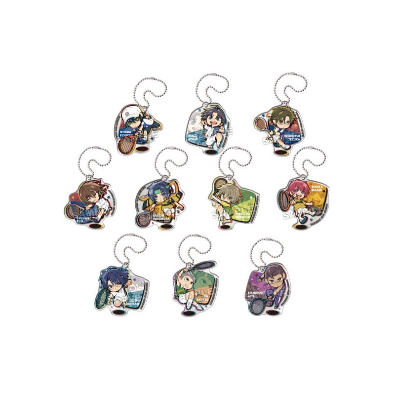 New The Prince of Tennis Takaratomy Arts Pyon Colle Acrylic Key Chain(1 Random)