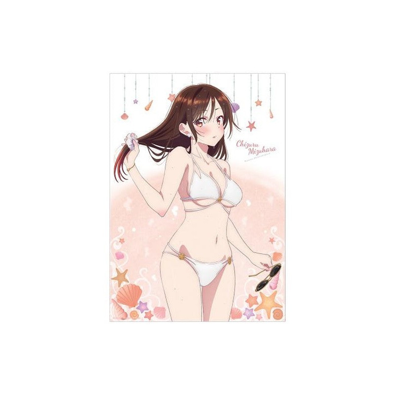 Rent-A-Girlfriend KADOKAWA Swimsuit and Girlfriend A3-Sized Clear Poster Chizuru Mizuhara