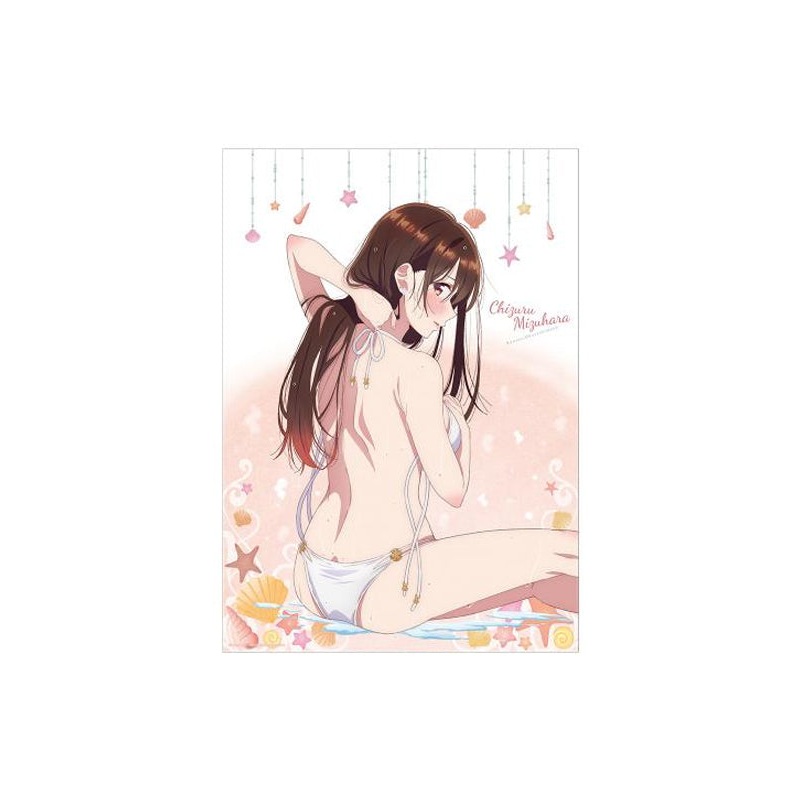 Rent-A-Girlfriend KADOKAWA Swimsuit and Girlfriend A3-Sized Clear Poster Chizuru Mizuhara special!