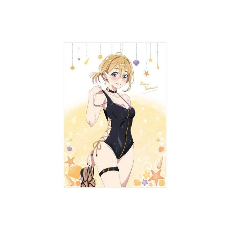 Rent-A-Girlfriend KADOKAWA Swimsuit and Girlfriend A3-Sized Clear Poster Mami Nanami