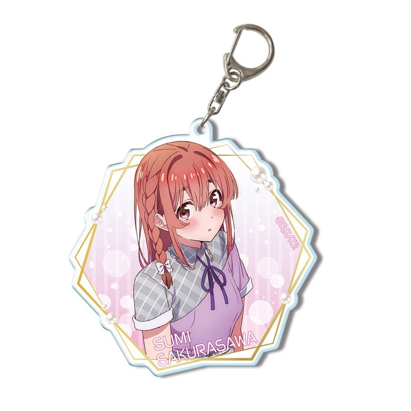 Rent-A-Girlfriend Licence Agent Big Acrylic Key Chain Design 04 Sakurasawa Sumi
