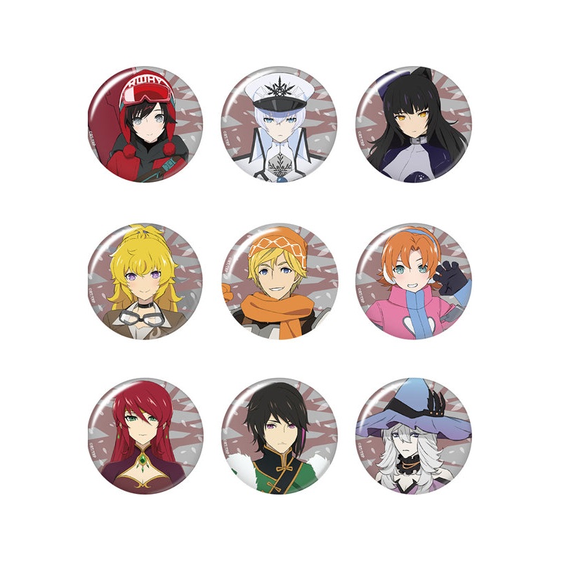 RWBY: Ice Queendom Collectible Pinback Button Collection(Box of 9)