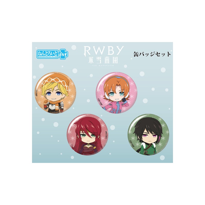 RWBY: Ice Queendom Nendoroid Plus Pinback Button Set (Team JNPR)