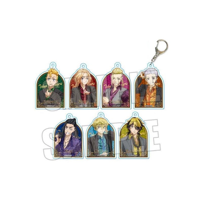 Tokyo Revengers Bell House Trading Acrylic Key Chain Dress Shirt Ver.(1 Random)