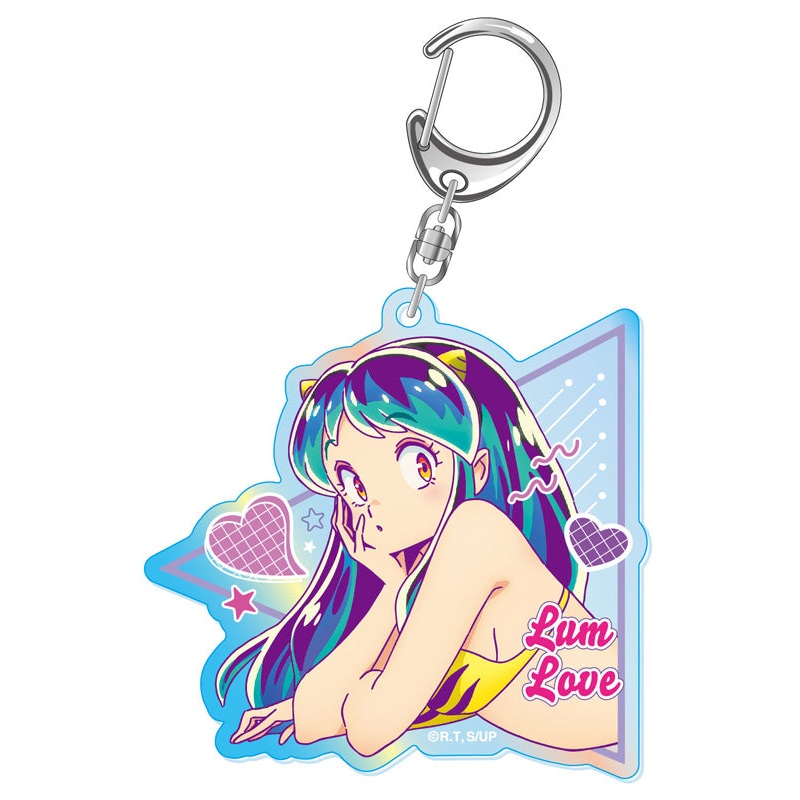 Urusei Yatsura Twinkle Aurora Acrylic Key Chain Lum C Triangle