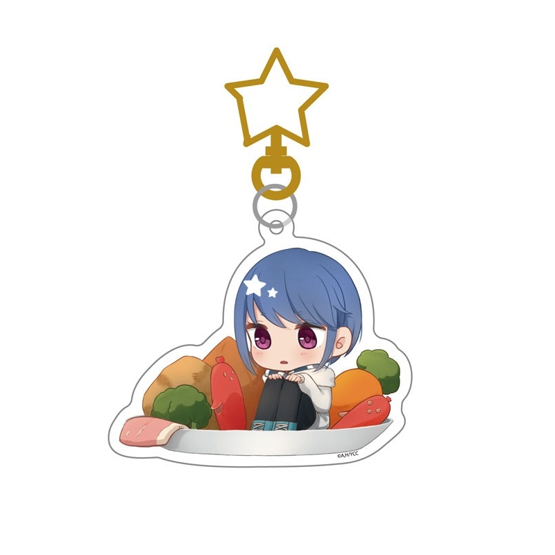 Yurucamp Realize Gugutto! Acrylic Key Chain Rin