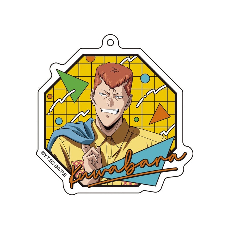 YuYu Hakusho Medicos Entertainment Original Illustration Acrylic Key Chain Street Fashion Ver.2 Kuwabara Kazuma