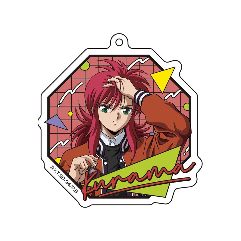 YuYu Hakusho Medicos Entertainment Original Illustration Acrylic Key Chain Street Fashion Ver.3 Kurama