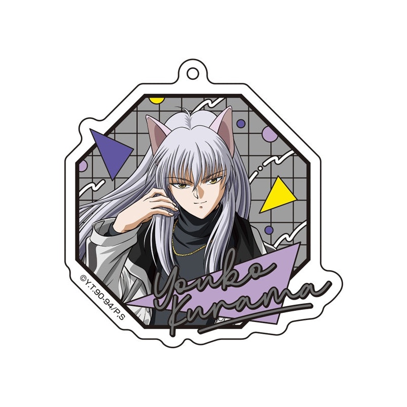 YuYu Hakusho Medicos Entertainment Original Illustration Acrylic Key Chain Street Fashion Ver.5 Youko Kurama