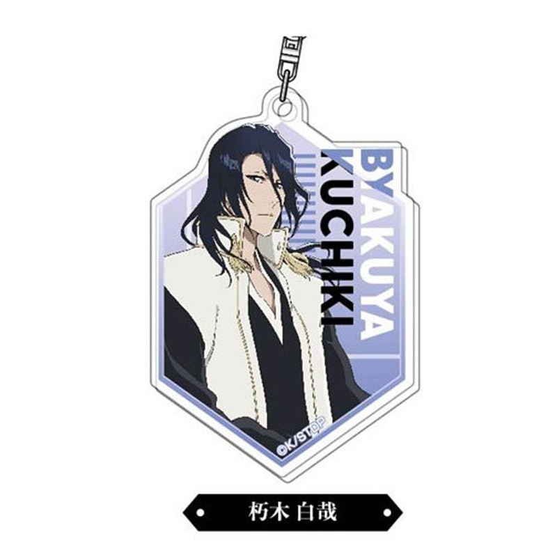 Bleach: Thousand-Year Blood War Bandai Acrylic Key Chain 04 Kuchiki Byakuya AK