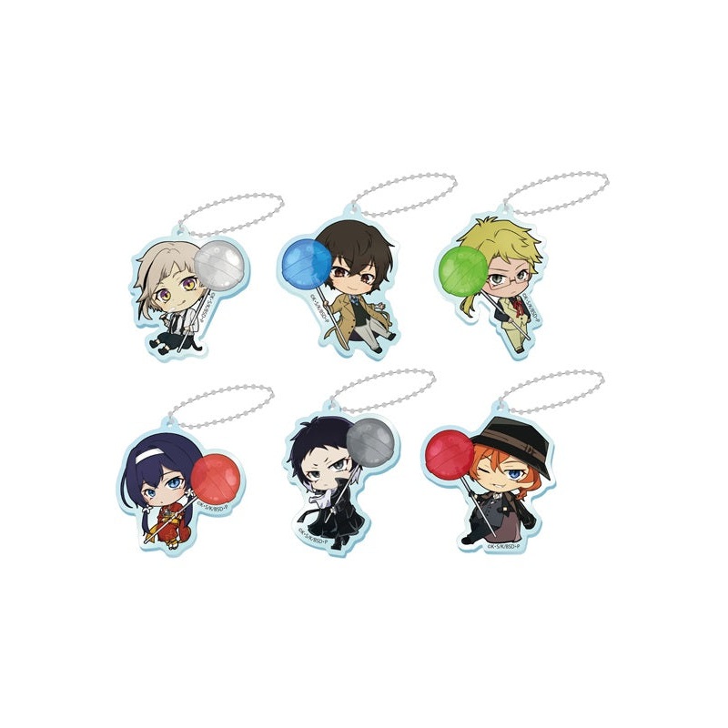 Bungo Stray Dogs Toshin Pack Trading Acrylic Key Chain Candy Series(1 Random)