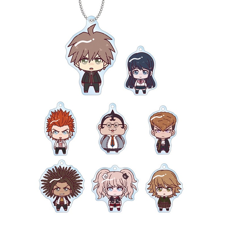 Danganronpa 1,2 Reload armabianca Trading Chokonto! Acrylic Key Chain Ver.A(1 Random)