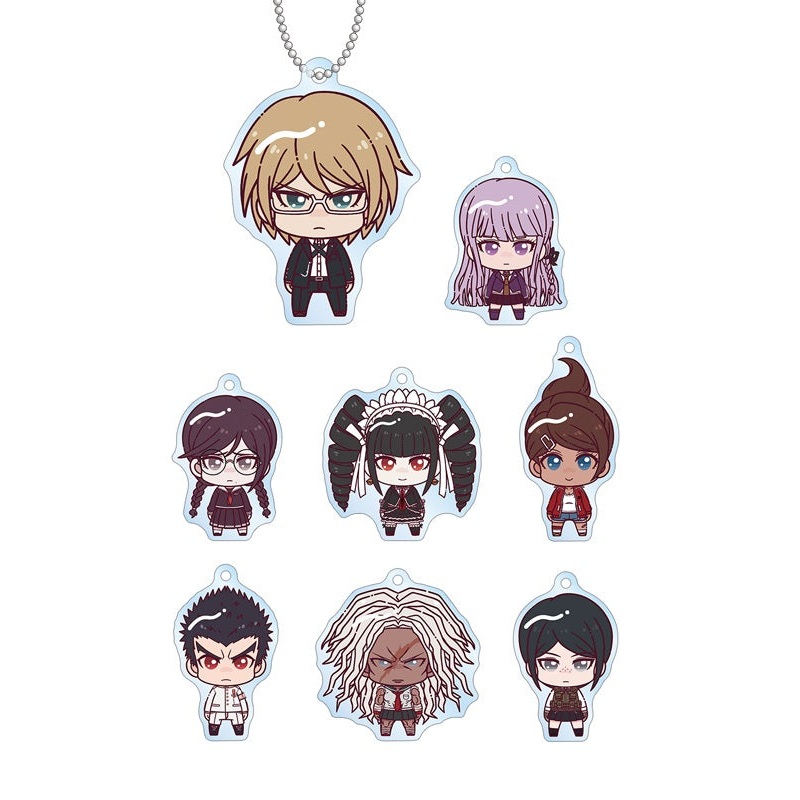 Danganronpa 1,2 Reload armabianca Trading Chokonto! Acrylic Key Chain Ver.B(1 Random)