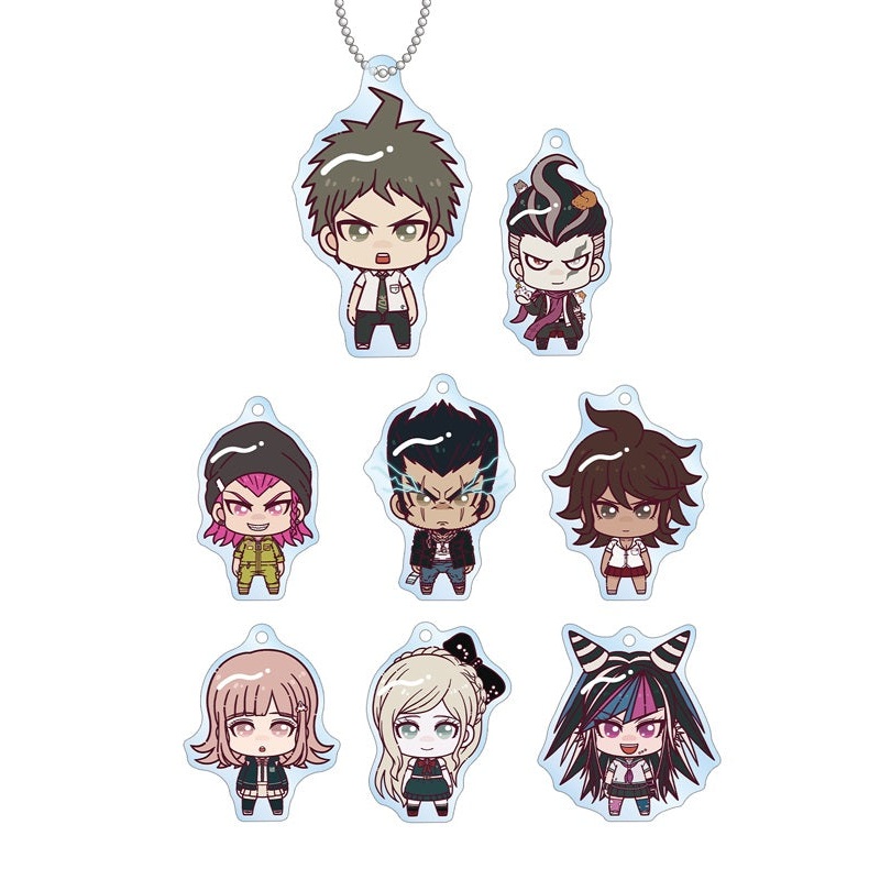Danganronpa 1,2 Reload armabianca Trading Chokonto! Acrylic Key Chain Ver.C(1 Random)