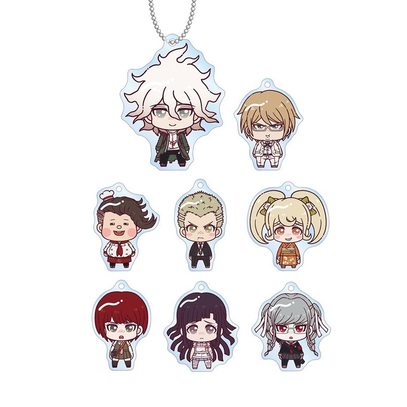 Danganronpa 1,2 Reload armabianca Trading Chokonto! Acrylic Key Chain Ver.D(1 Random)
