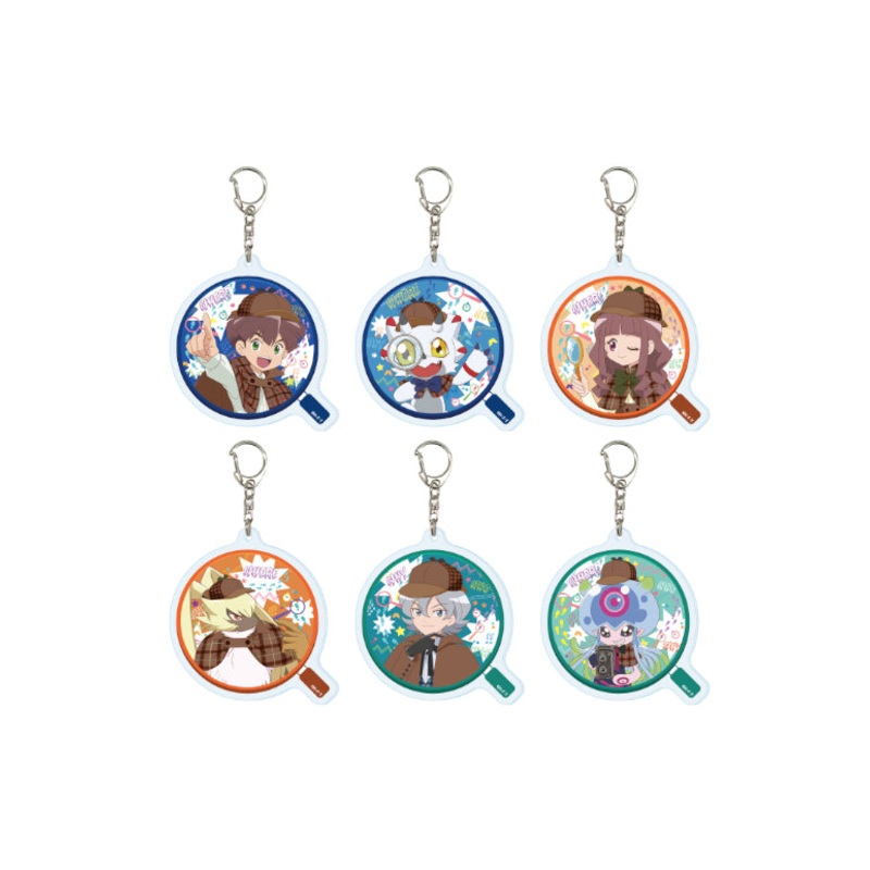 Digimon Ghost Game A3 Acrylic Key Chain 04 Detective Ver. (Original Illustration)
