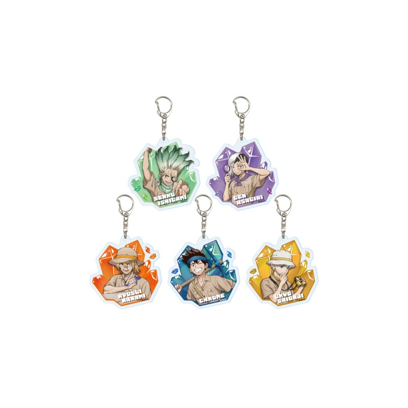 Dr. Stone A3 Acrylic Key Chain 09 Explorer Ver. (Original Illustration)