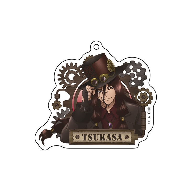Dr. Stone Medicos Entertainment Original Illustration Acrylic Key Chain 3 Shishio Tsukasa