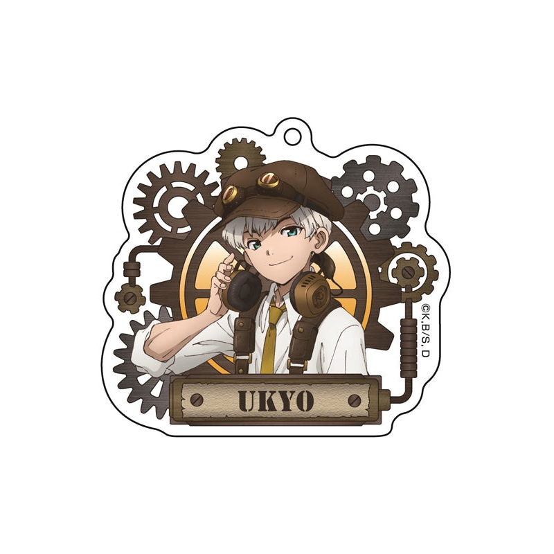 Dr. Stone Medicos Entertainment Original Illustration Acrylic Key Chain 4 Saionji Ukyo