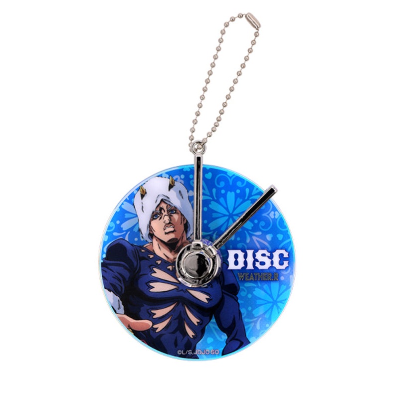 JoJo's Bizarre Adventure: Stone Ocean Ensky Disc Key Chain 4 Weather Report