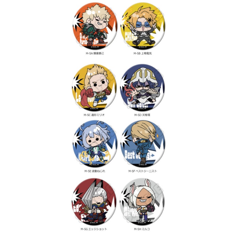 My Hero Academia Sync Innovation Minna mochocho Ka Daisakusen! Vol. 2 Round Can Badge (57mm)