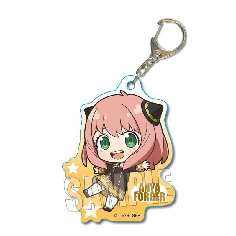 SPY x FAMILY Bell House Pukasshu Acrylic Key Chain Anya Forger (School Uniform Ver.)