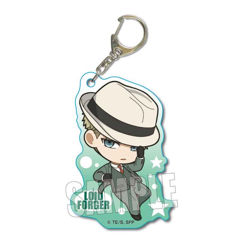 SPY x FAMILY Bell House Pukasshu Acrylic Key Chain Loid Forger (Twilight Ver.)