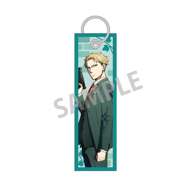 SPY x FAMILY KAMIO JAPAN Flight Tag Key Chain Loid Forger