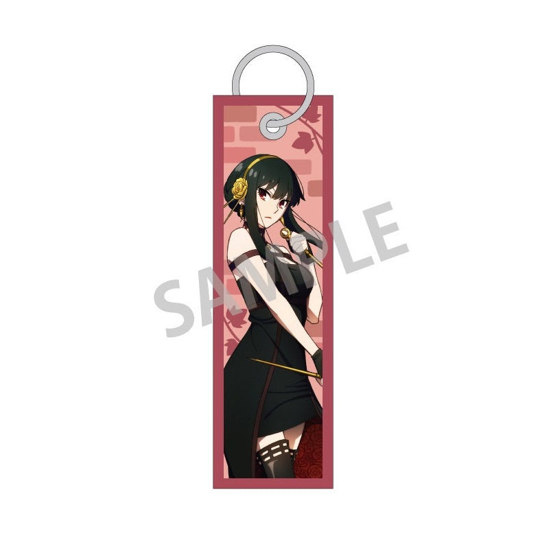 SPY x FAMILY KAMIO JAPAN Flight Tag Key Chain Yor Forger