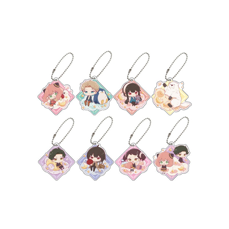 SPY x FAMILY TCP Pukutto! Acrylic Key Chain