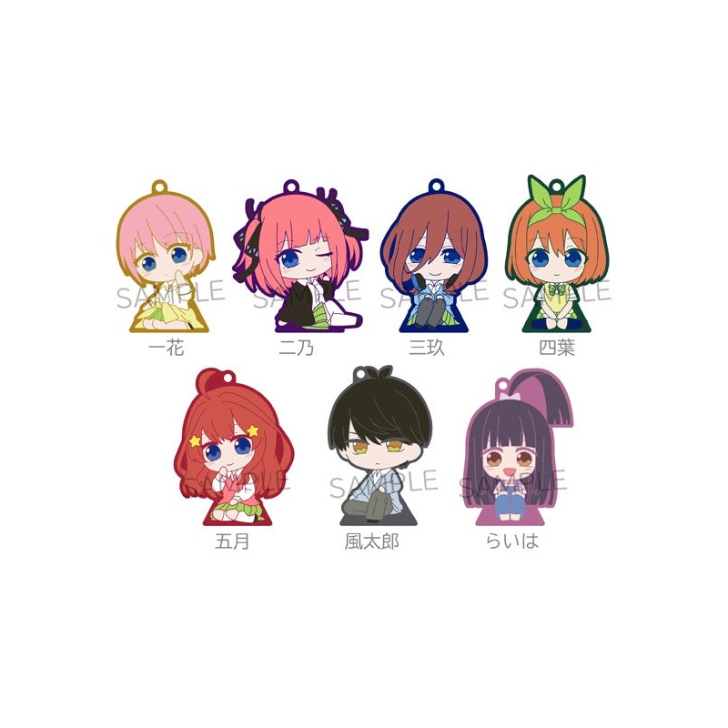 The Quintessential Quintuplets Movie TAPIOCA Osuwari Rubber Stand(1 Random)