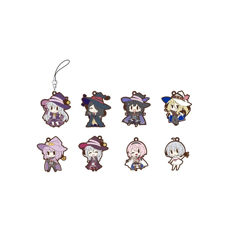 Wandering Witch: The Journey of Elaina Movic Rubber Strap Collection (1 Random)